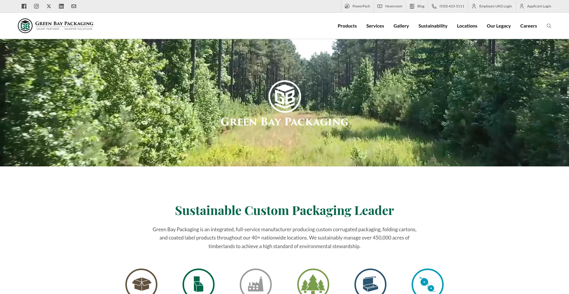 Website screenshot of Gbp.com