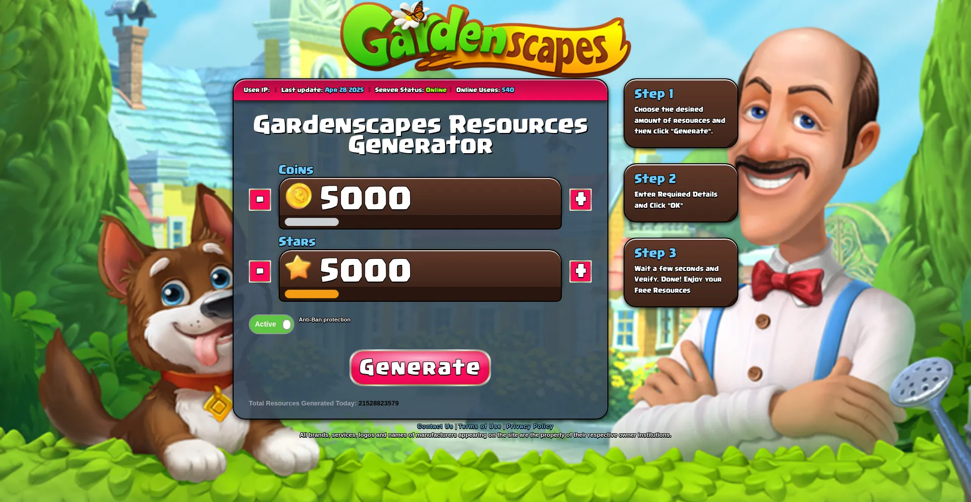 Website screenshot of Gcoins.site