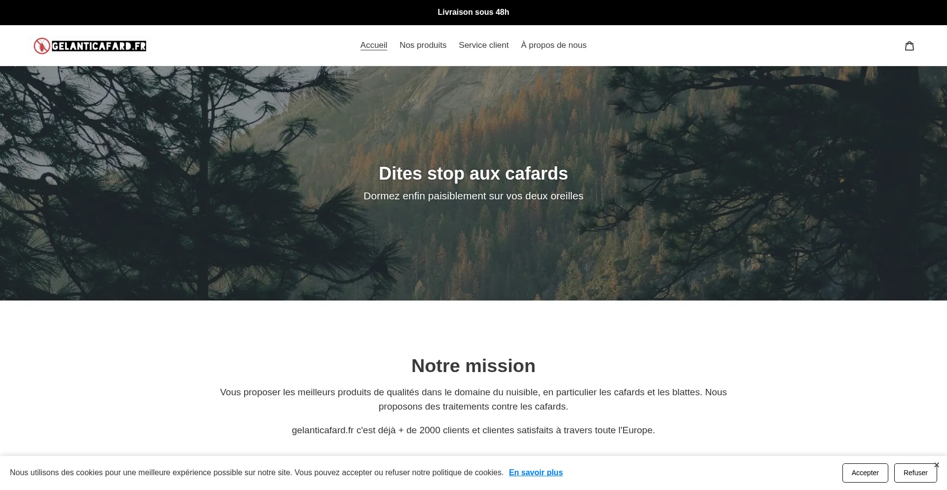 Is Gelanticafard.fr Safe?