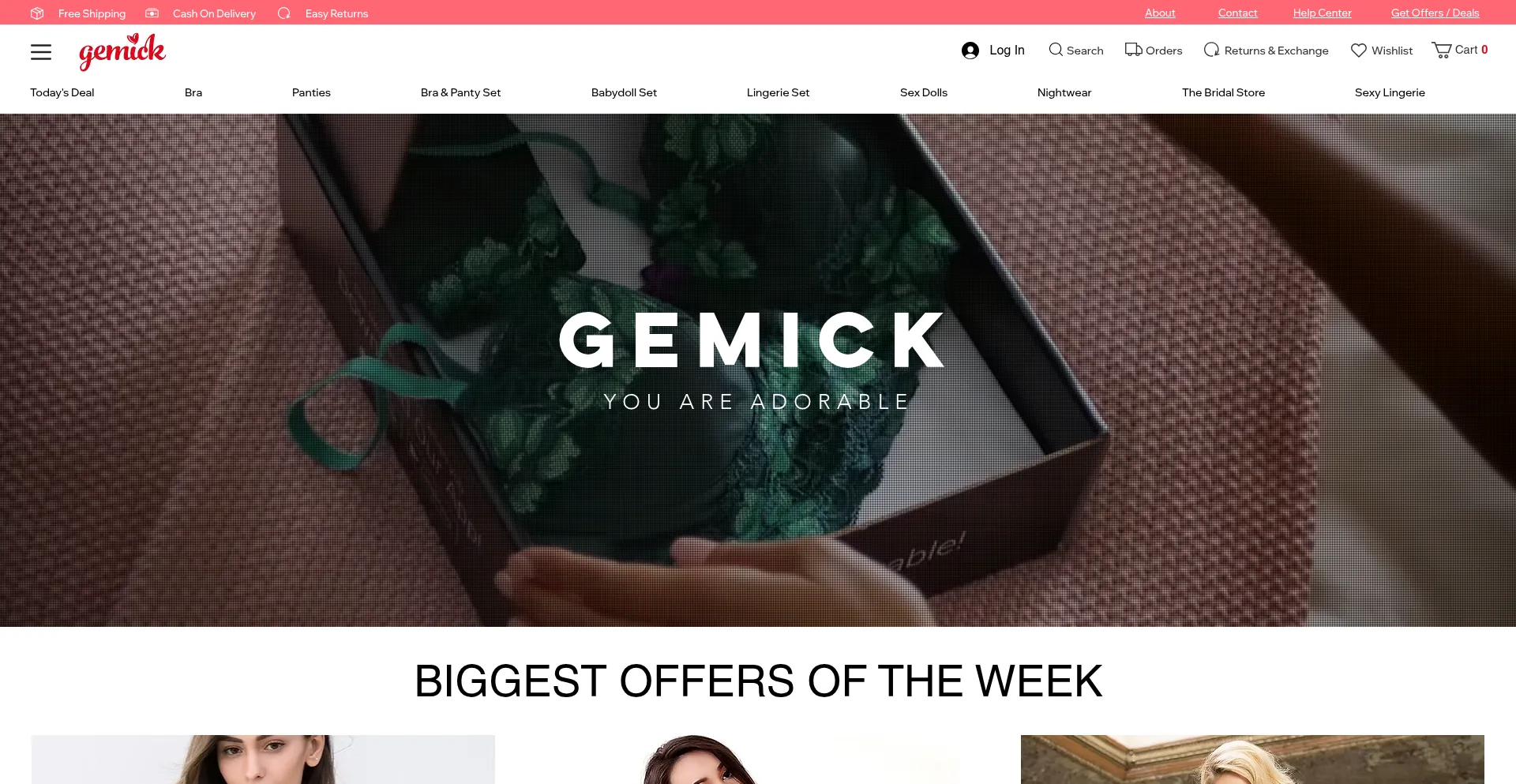 Gemick.com Screenshot
