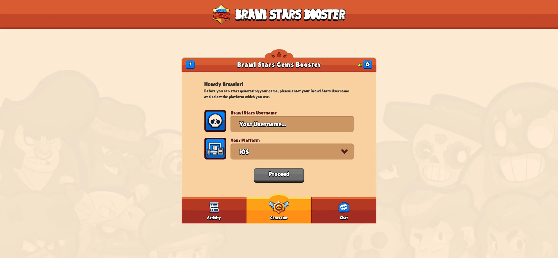 Website screenshot of Gems.stars10x.site