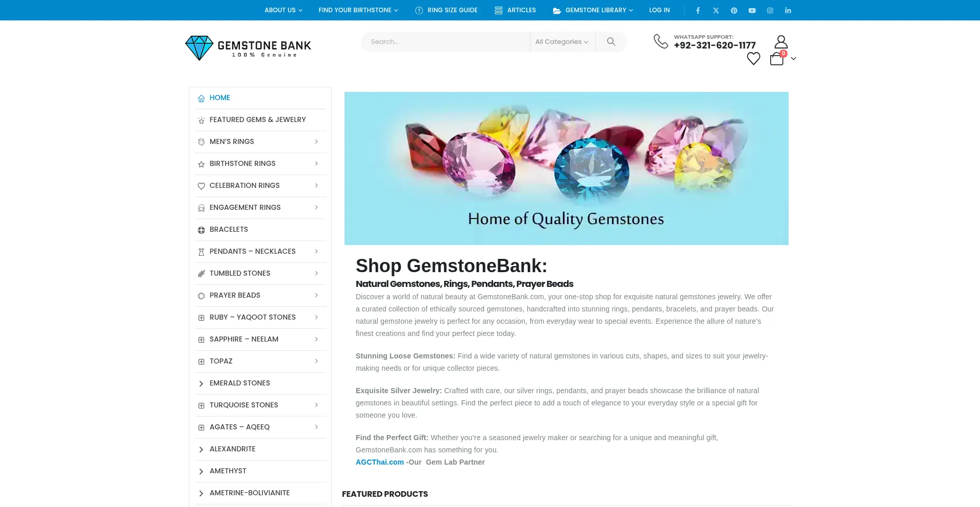 Gemstonebank.com Screenshot