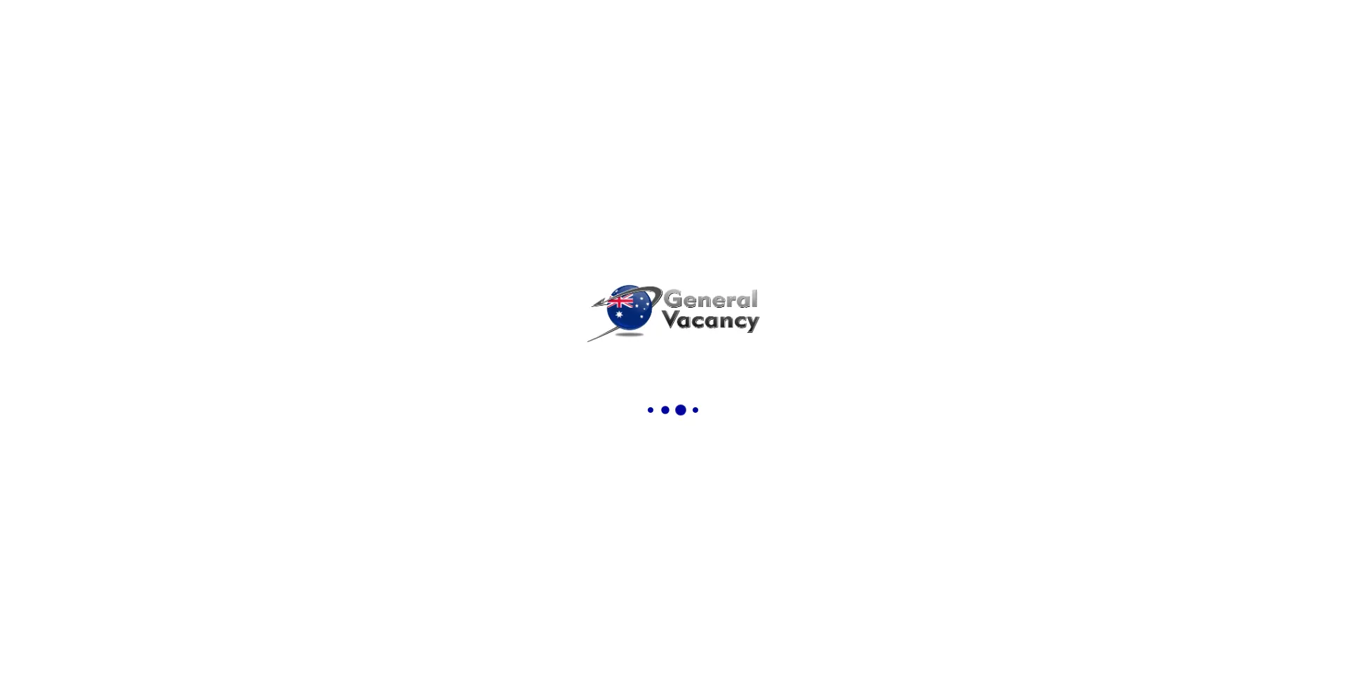 Website screenshot of Generalvacancy.com