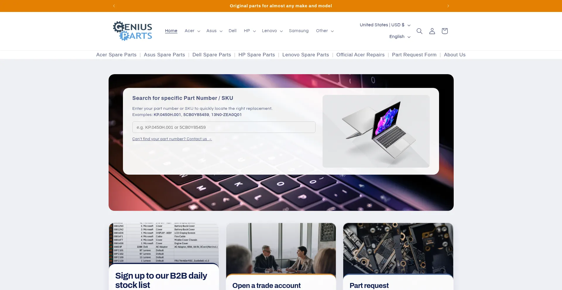 Geniusparts.co.uk