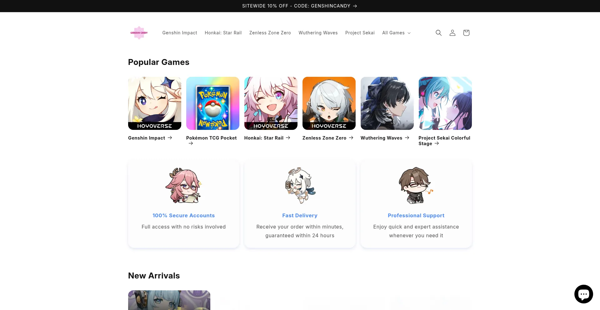 Is Genshincandy.com Safe?