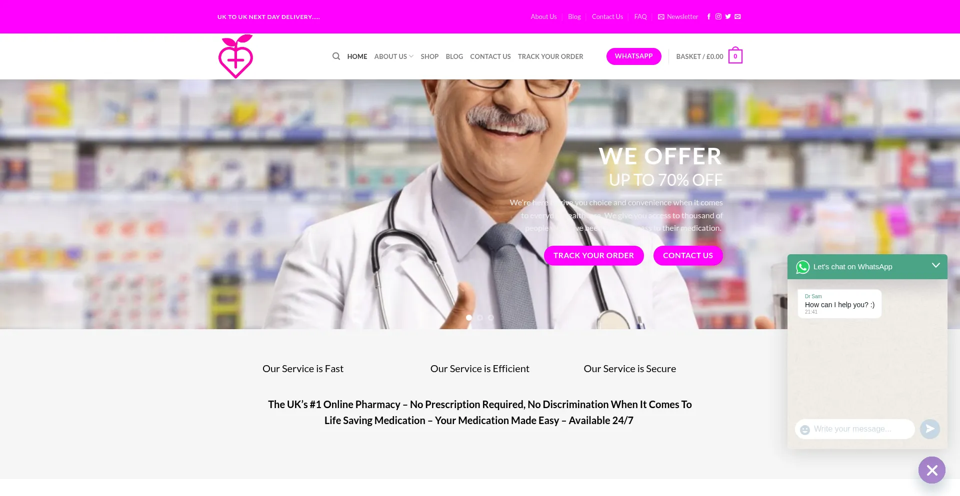 Georgeflorence.com Screenshot