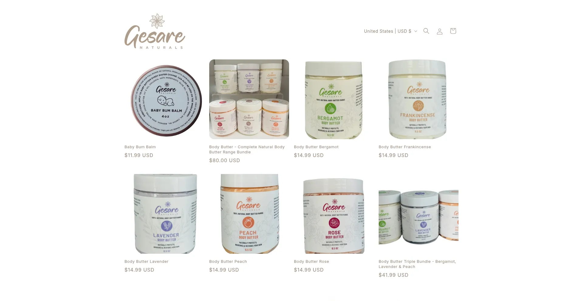 Gesarenaturals.com
