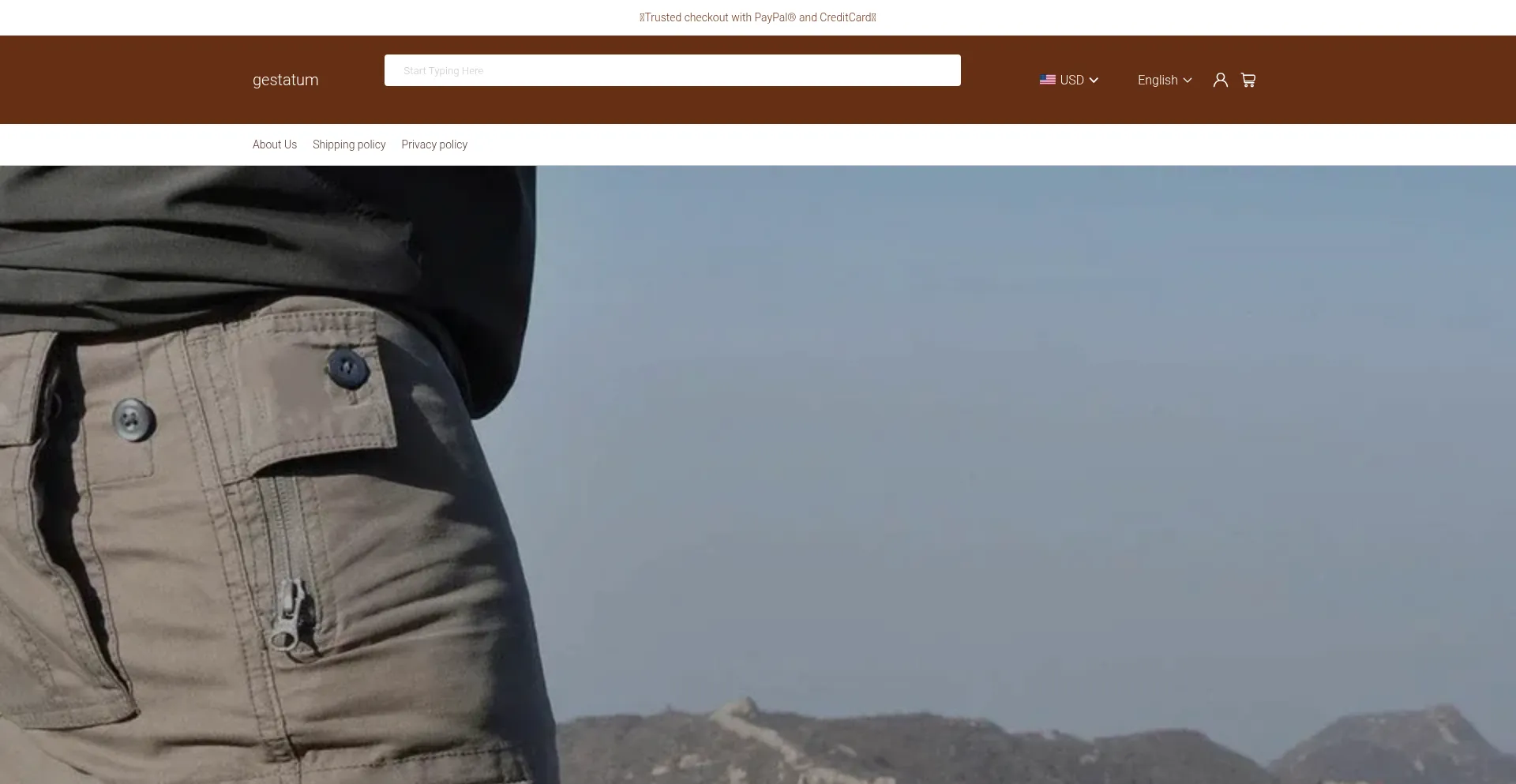 Website screenshot of Gestatum.com