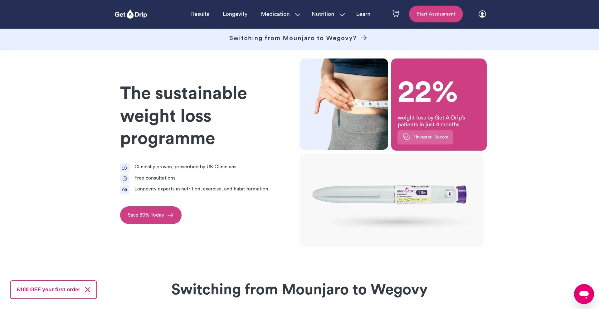 Getadrip.shop Screenshot