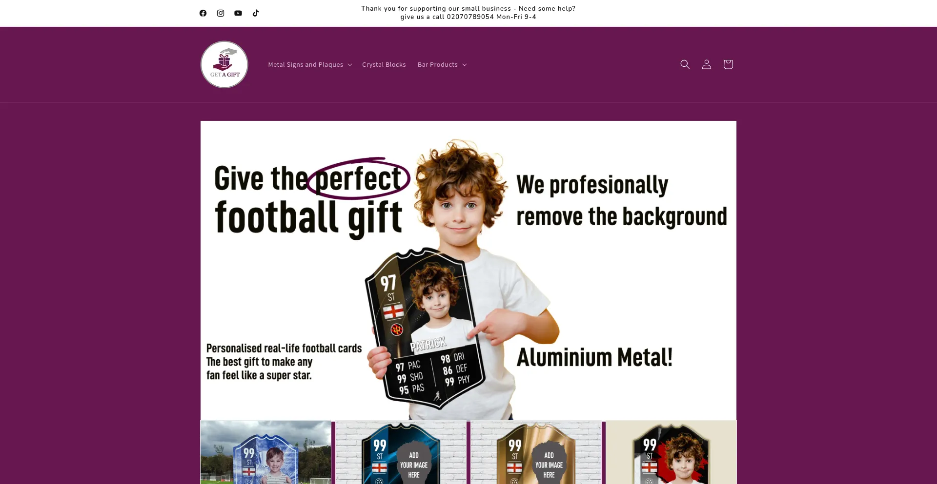 Getagift4u.com Screenshot