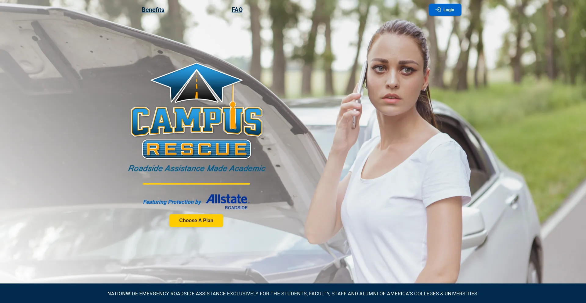 Getcampusrescue.com Screenshot