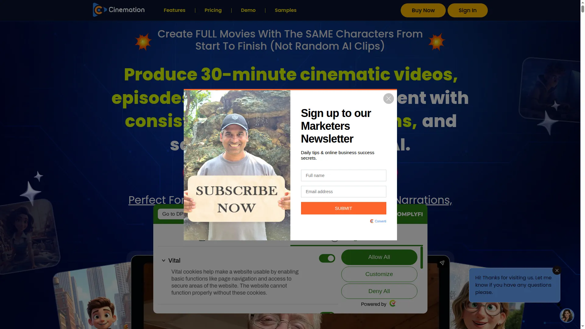 Getcinemation.in