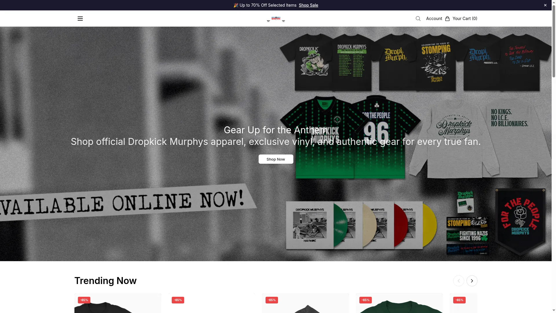Getdropkickmurphys.shop