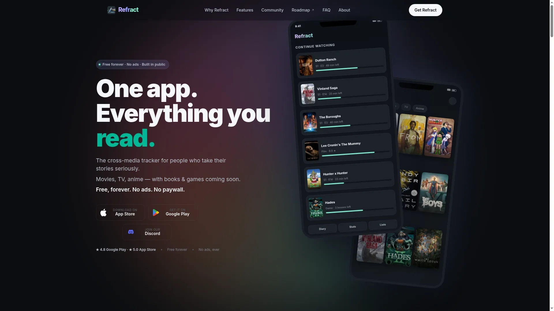Getrefract.app
