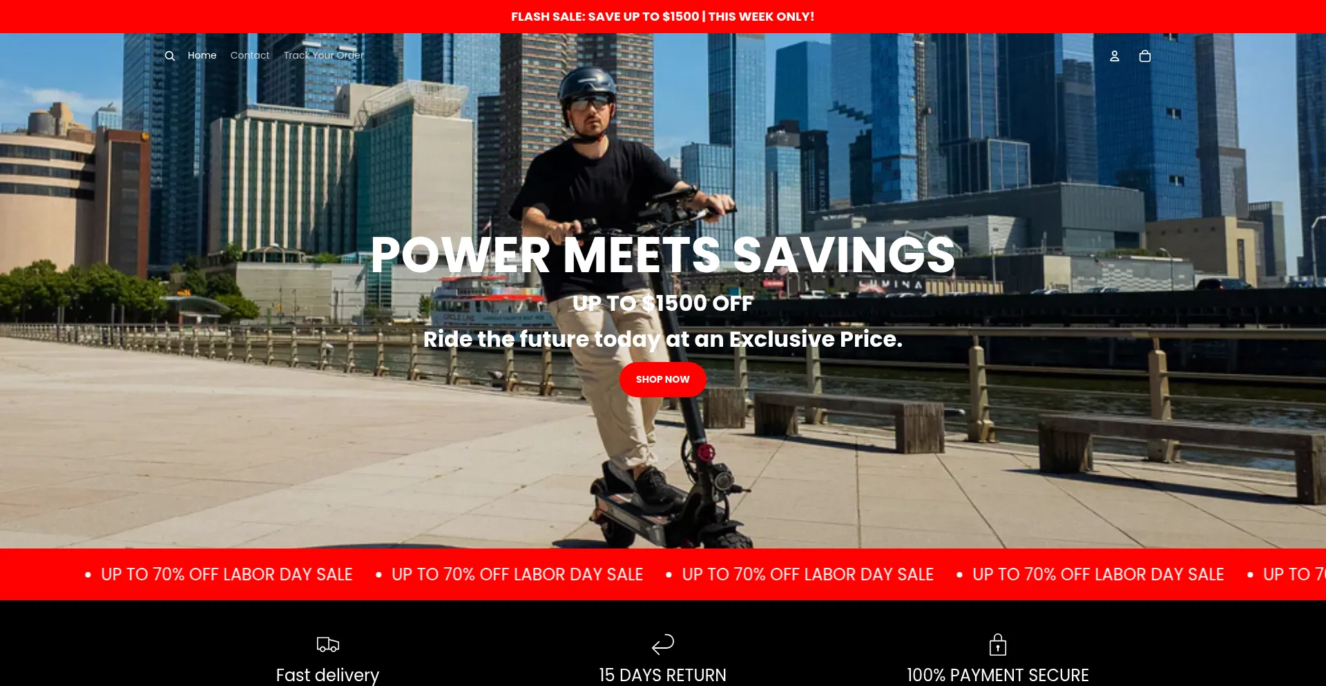 Getswiftscoot.com Screenshot