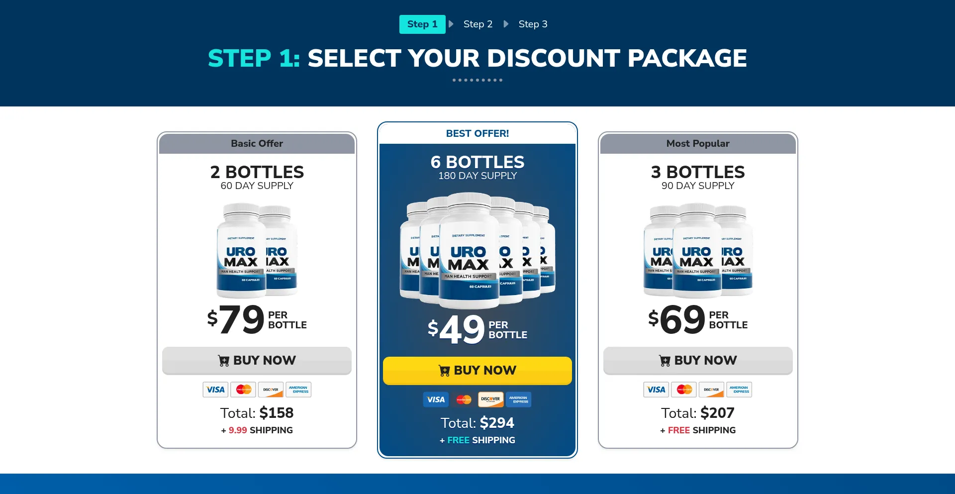 Geturomax.com Screenshot