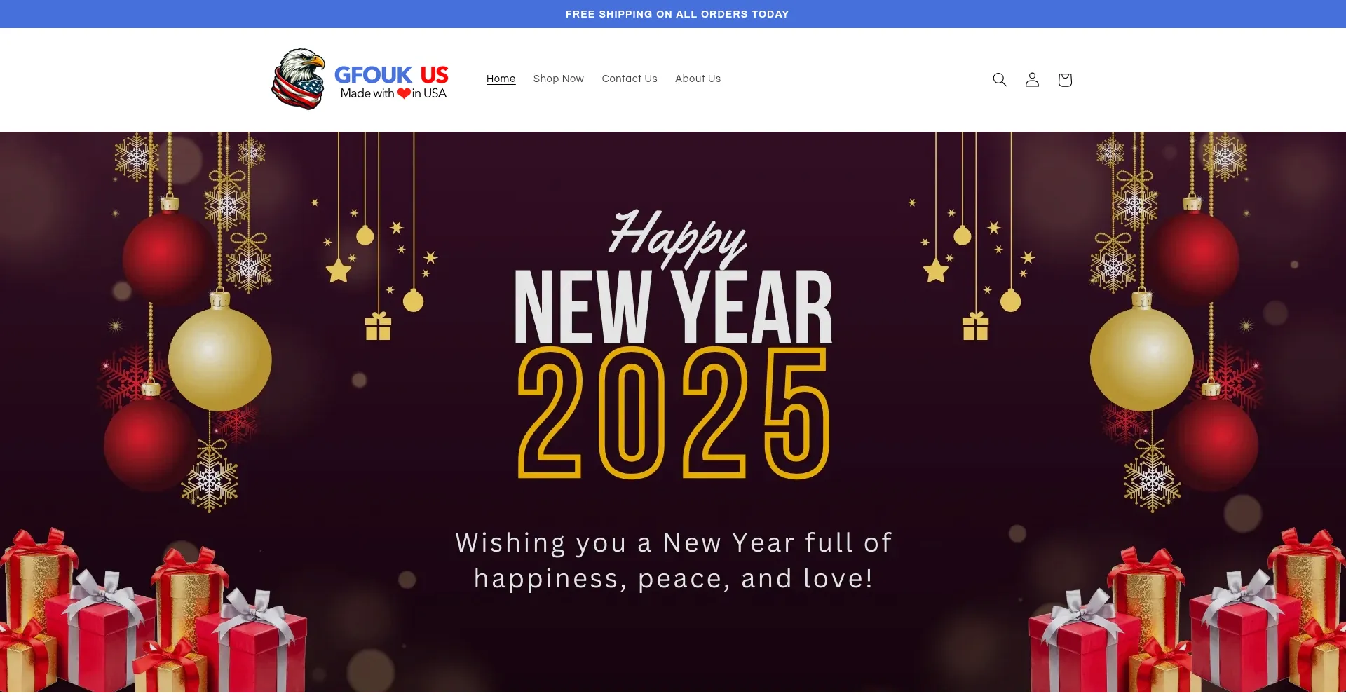 Website screenshot of Gfouk-us.com