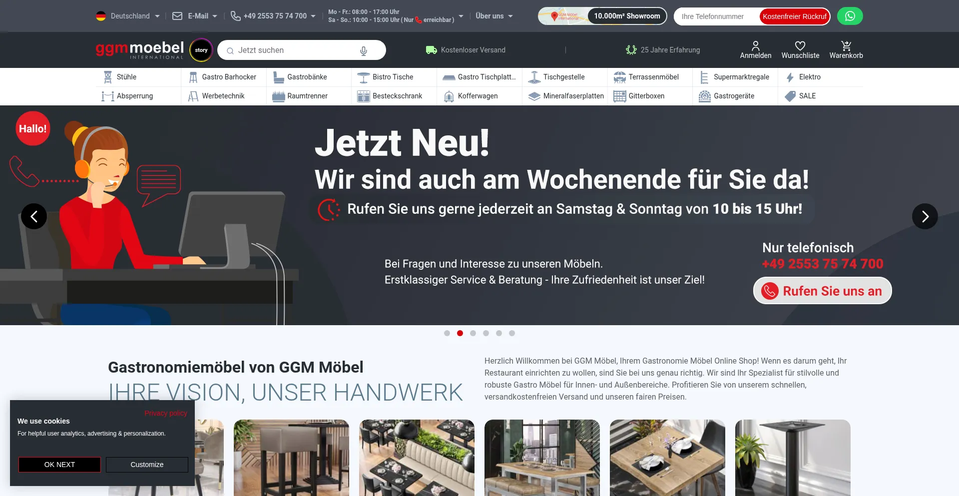 Ggmmoebel.com Screenshot