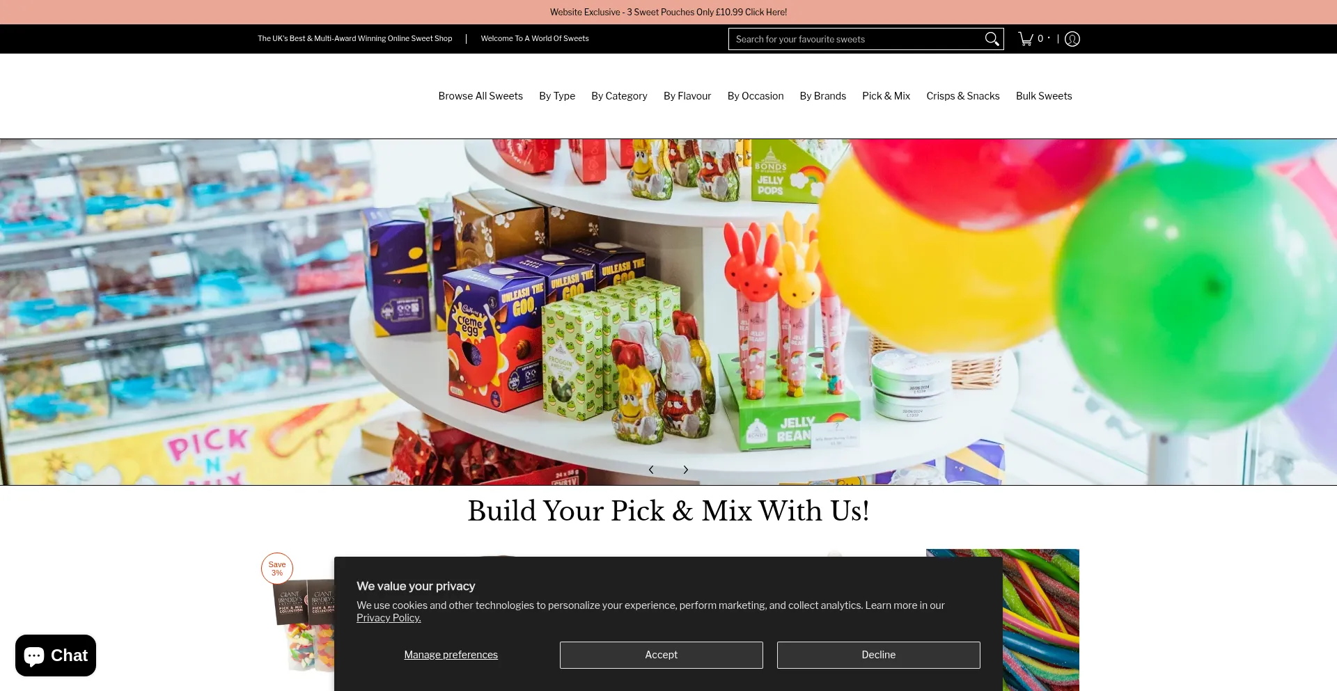 Giantbradleyssweetshop.com