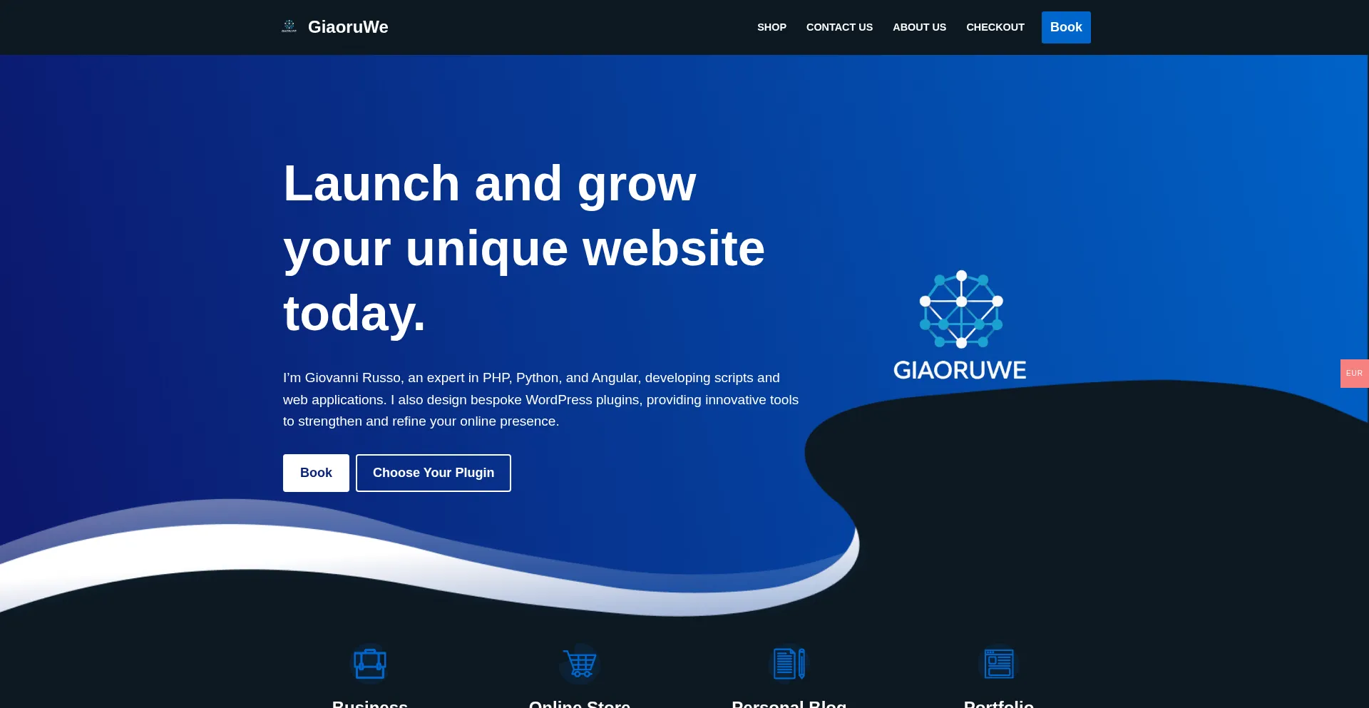 Giaoruwe.com Screenshot