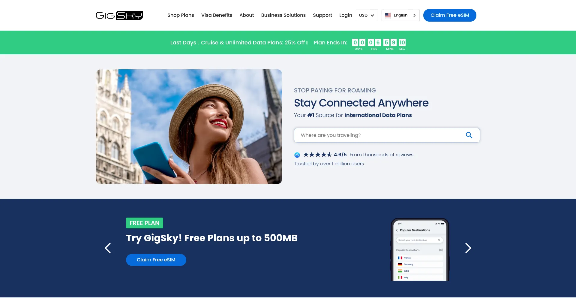 Gigsky.com Screenshot
