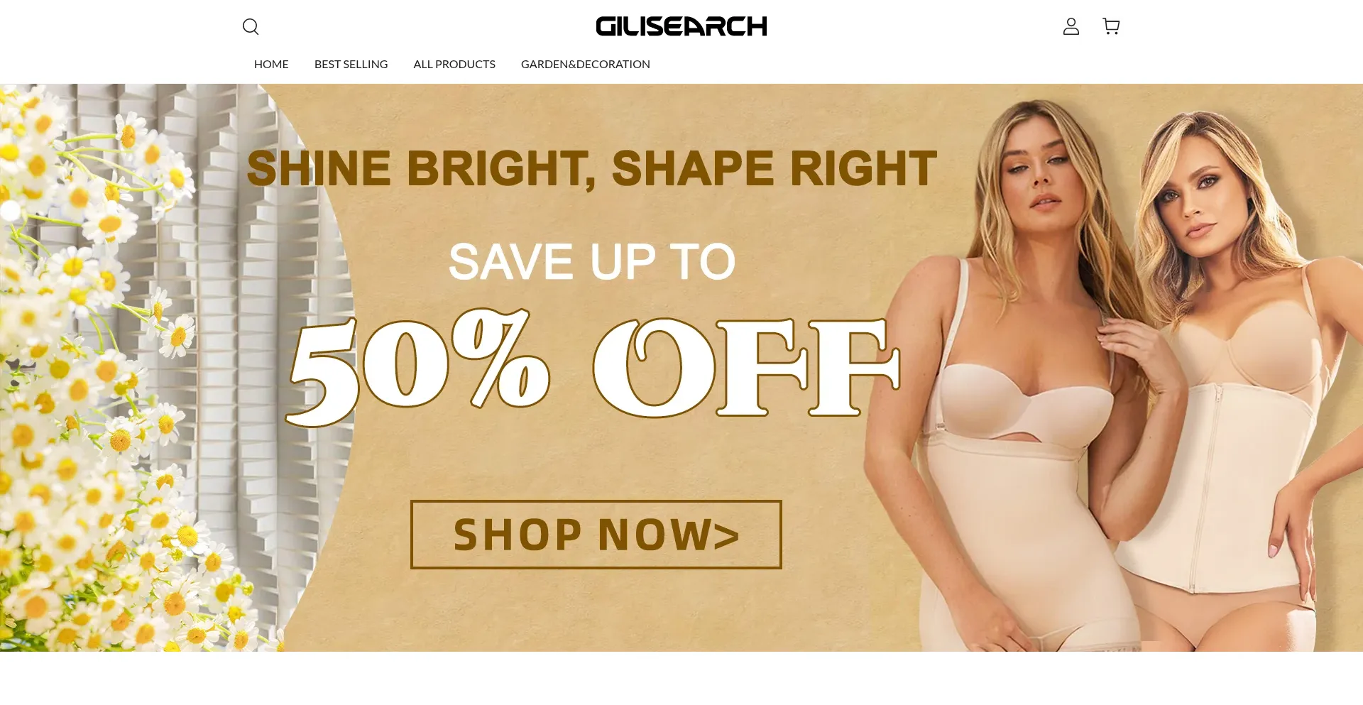 Website screenshot of Gilisearch.com