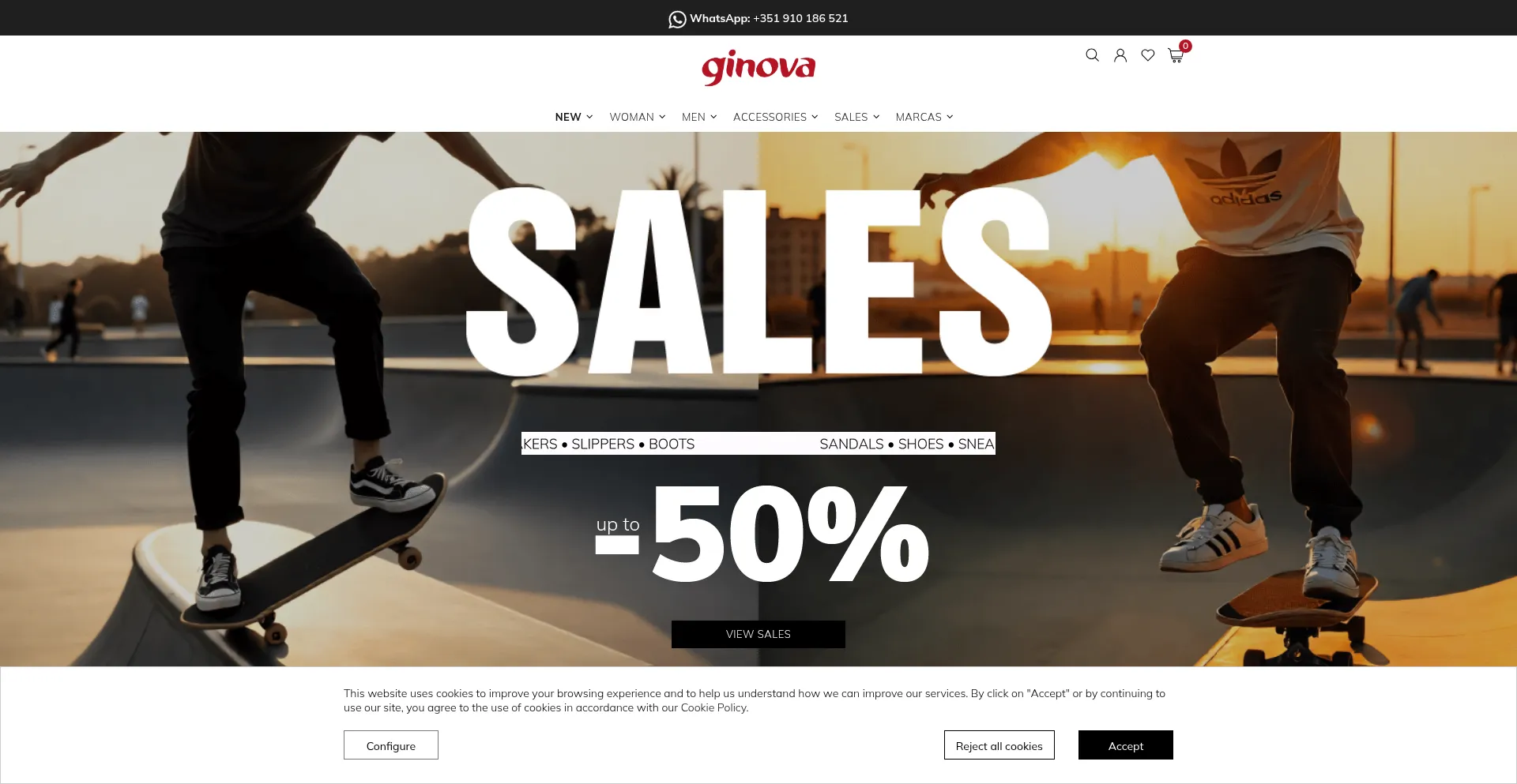 Ginova.pt Screenshot