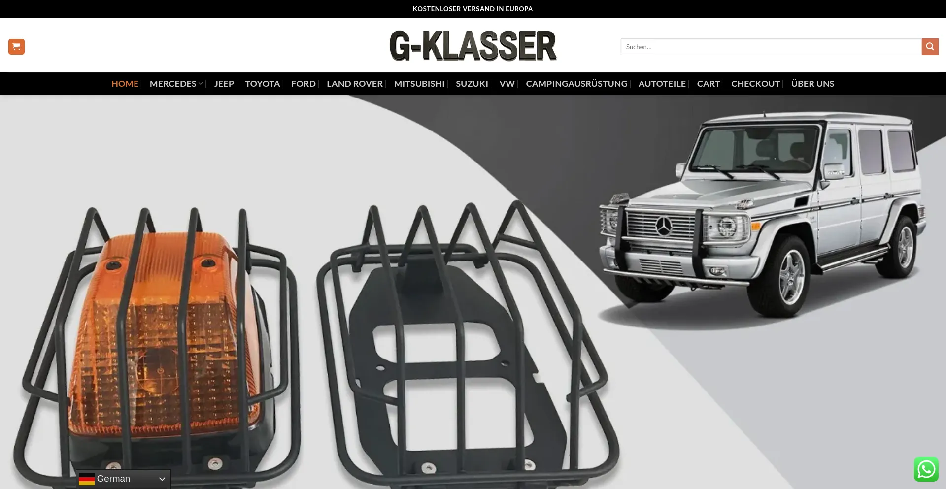 Website screenshot of Gklasser.com
