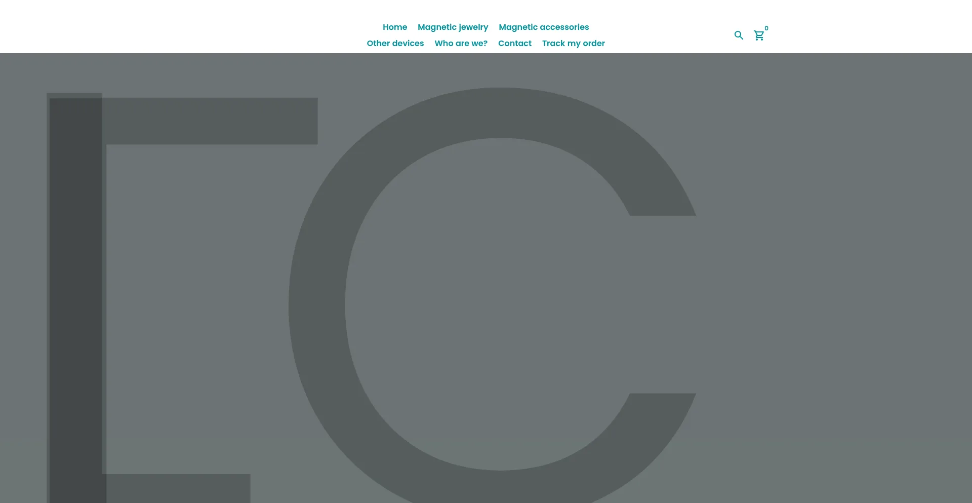 Website screenshot of Glameinternational.fr