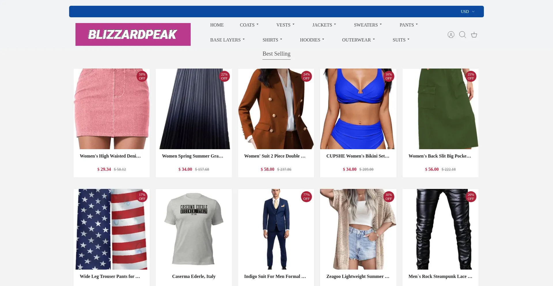 Website screenshot of Glamezqx.shop