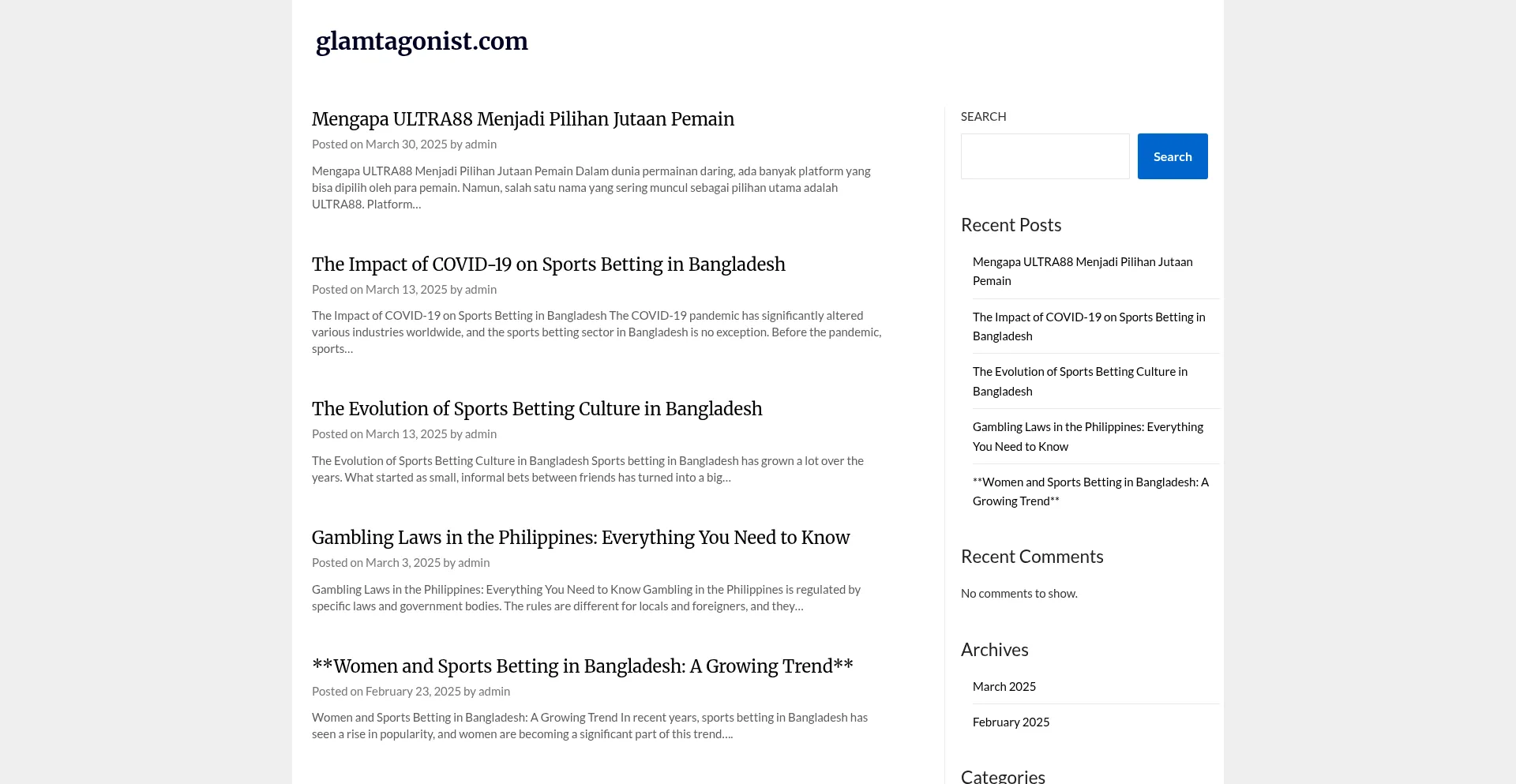 Glamtagonist.com