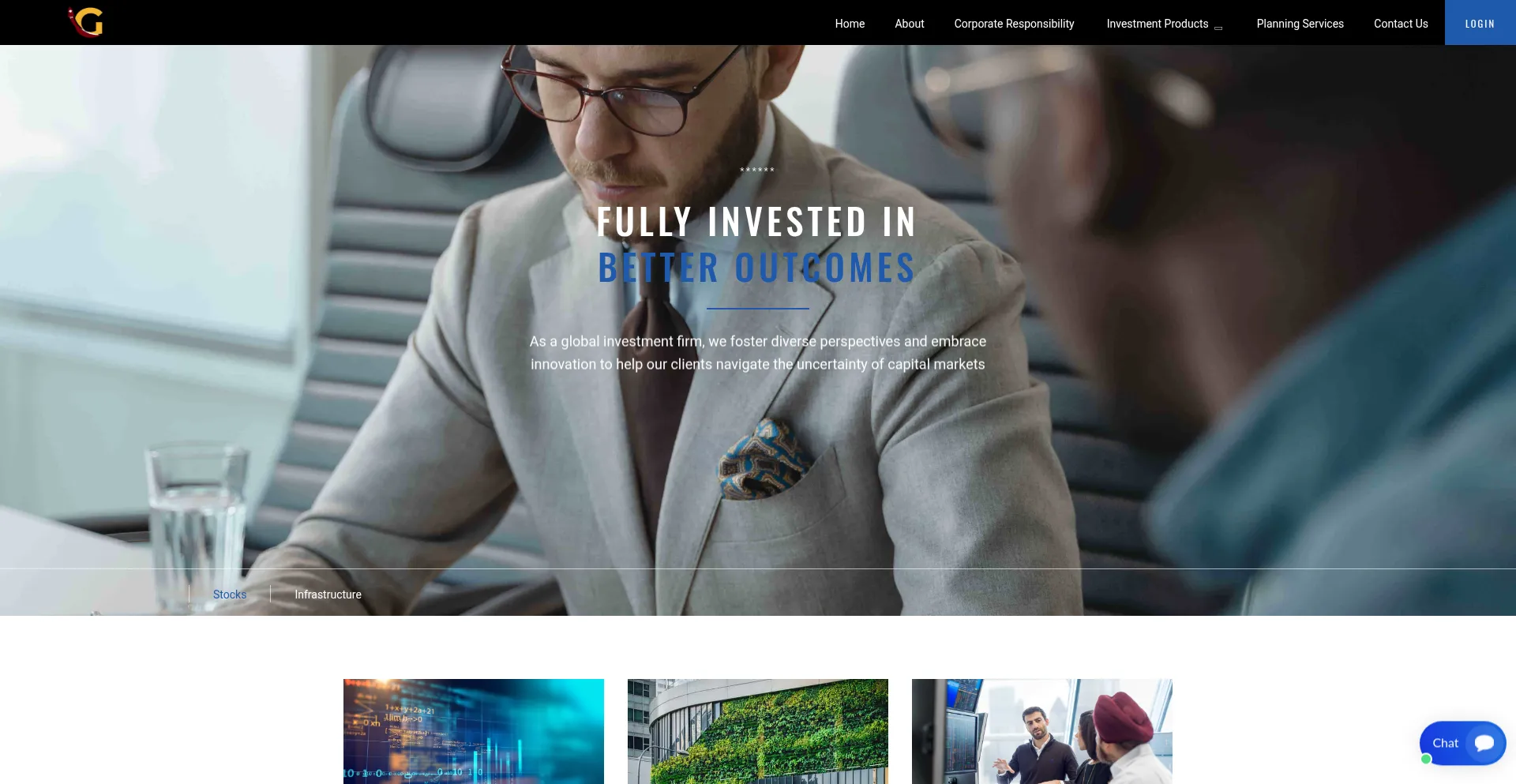 Website screenshot of Glanortescu.ltd