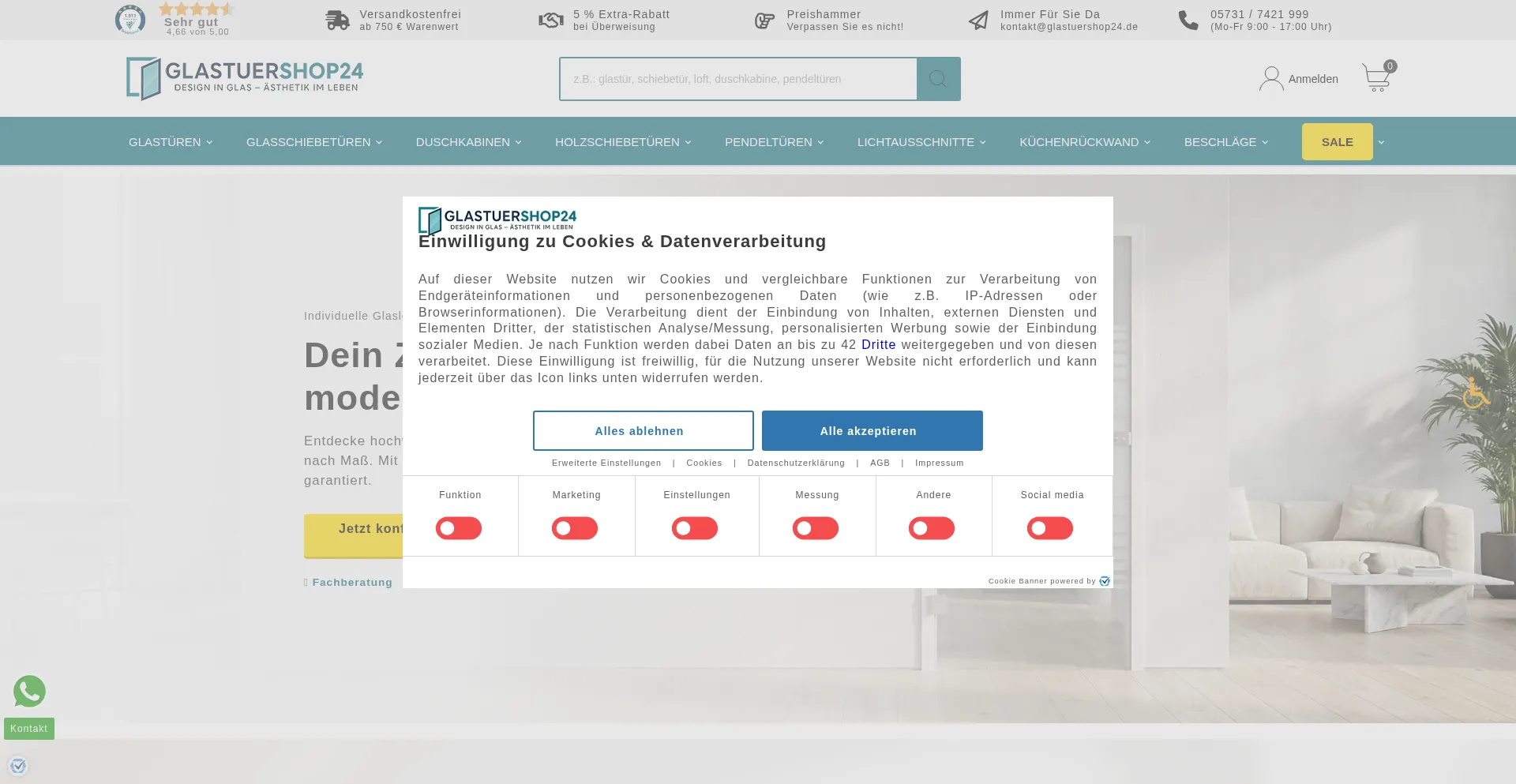 Glastuershop24.de