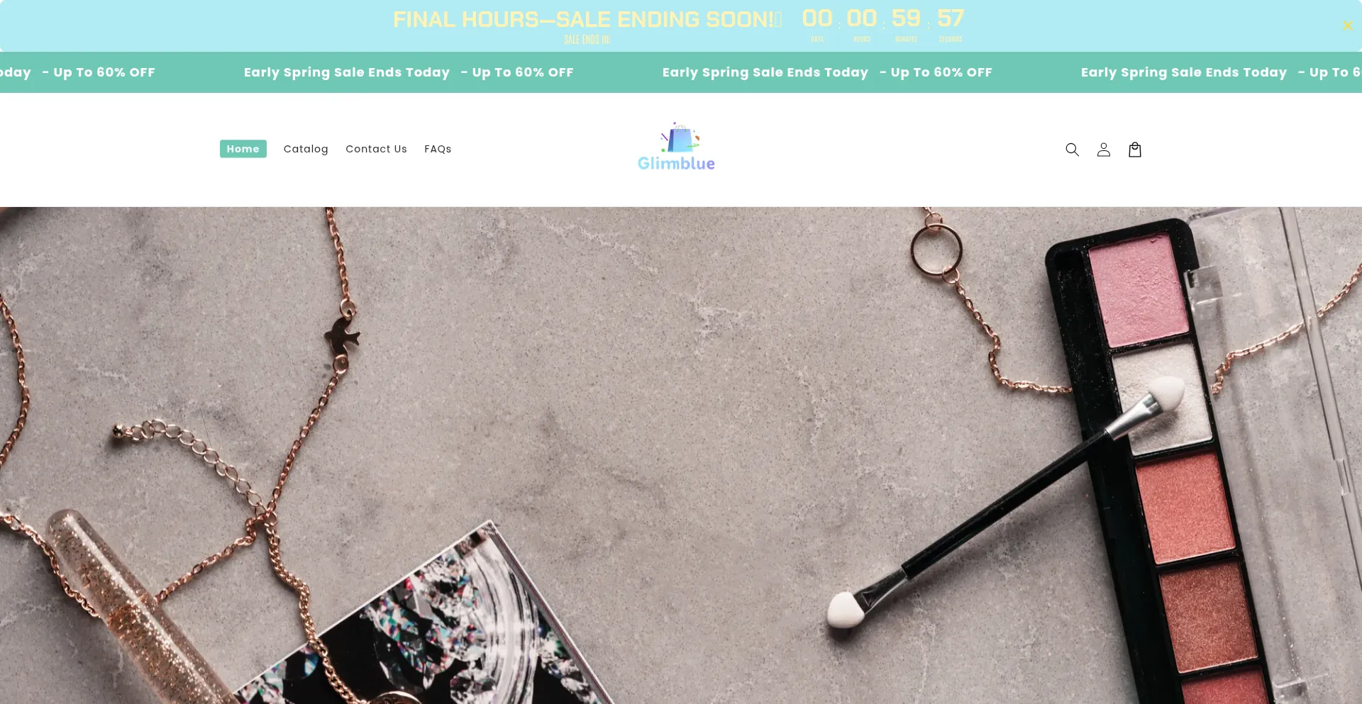 Glimblue.com Screenshot