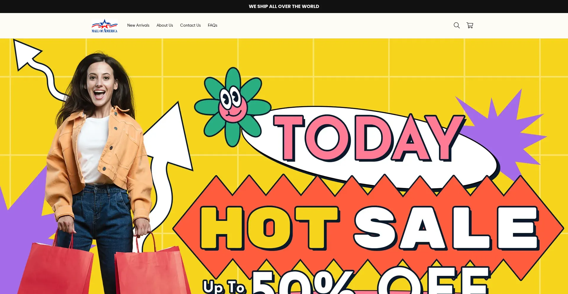 Website screenshot of Glimsyboxx.com
