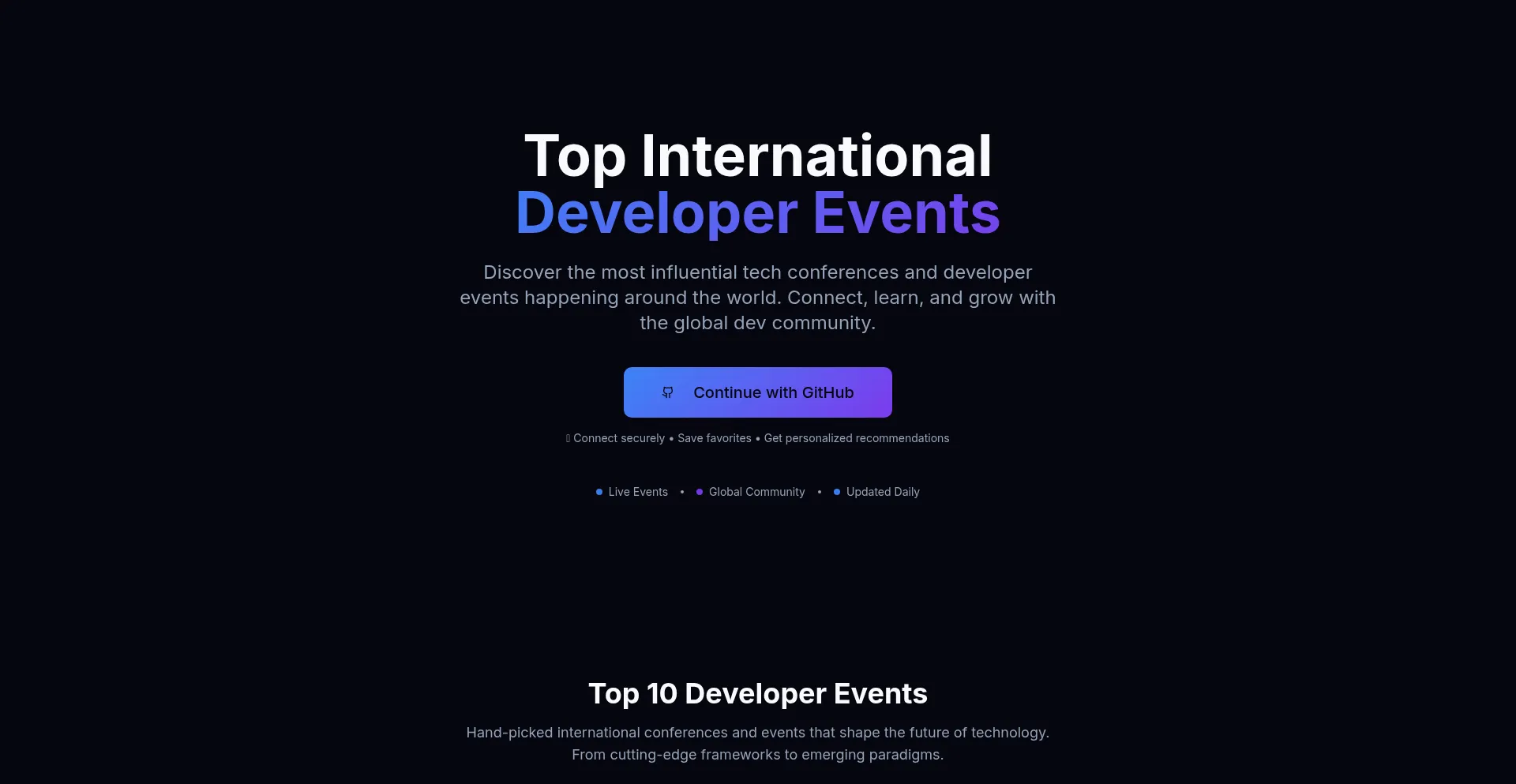 Website screenshot of Globaldevsummit.com