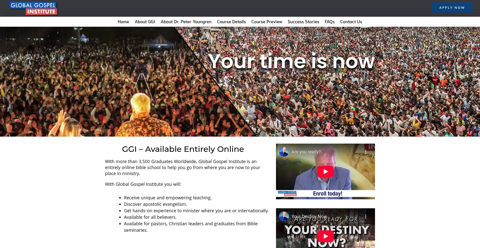 Globalgospelinstitute.org