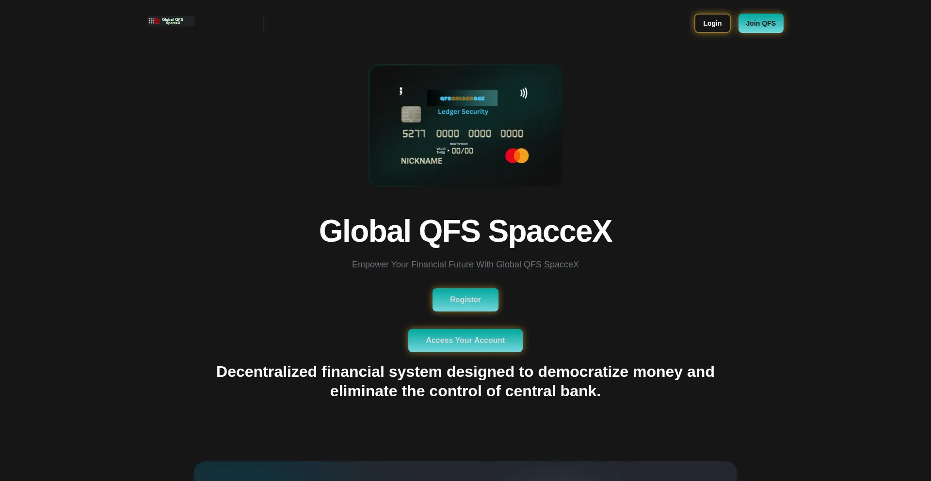 Globalqfsspaccex.com Screenshot