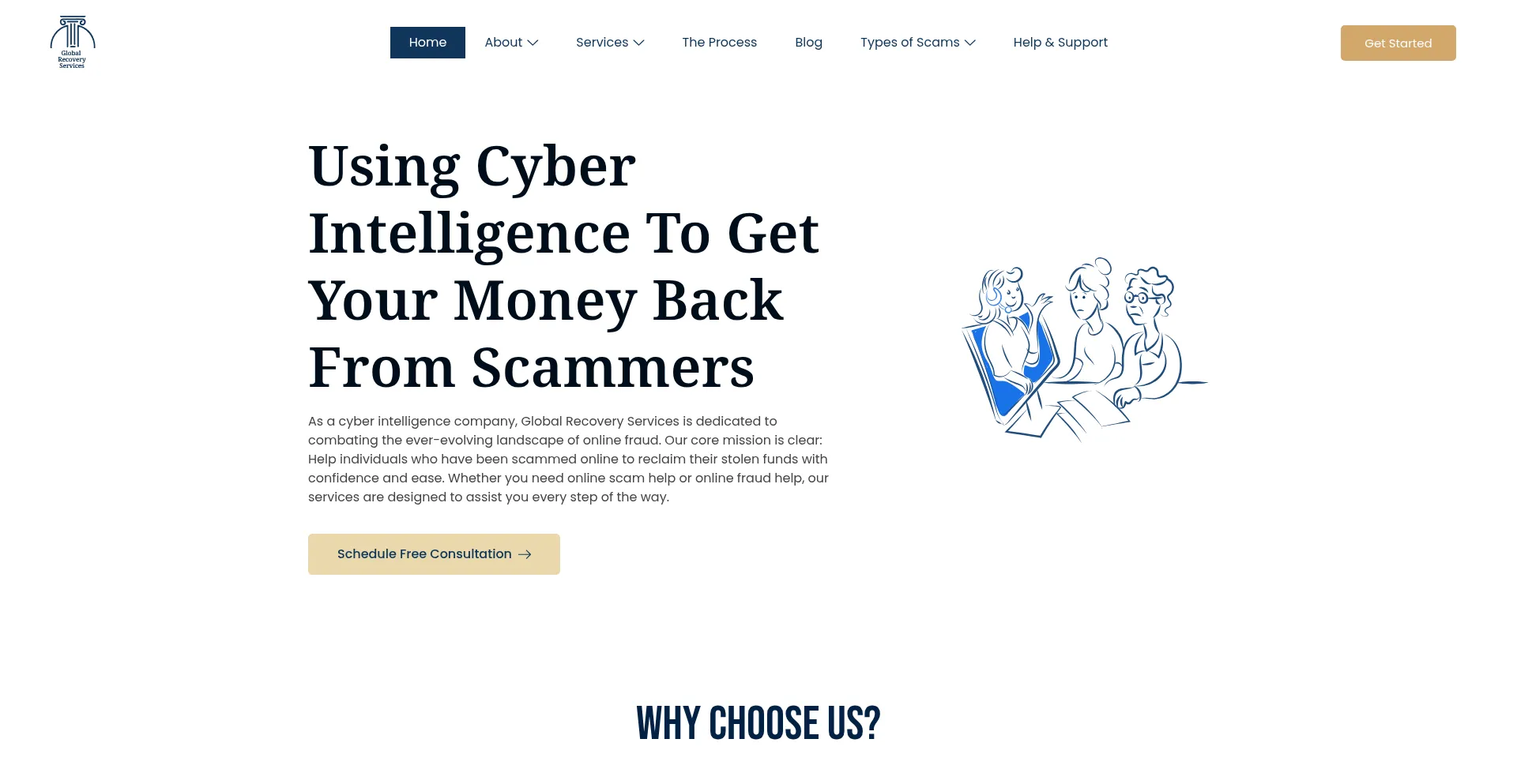 Is Globalrecoveryservices.info Safe?