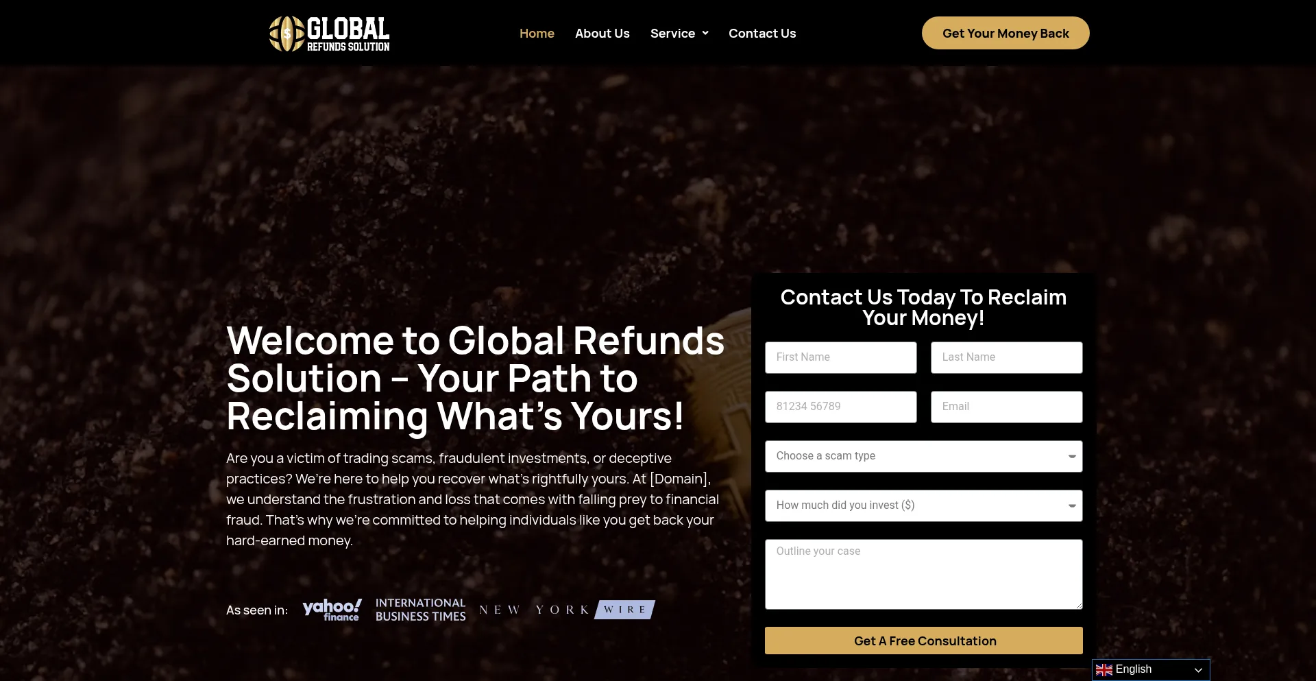 Is Globalrefundssolution.com Safe?