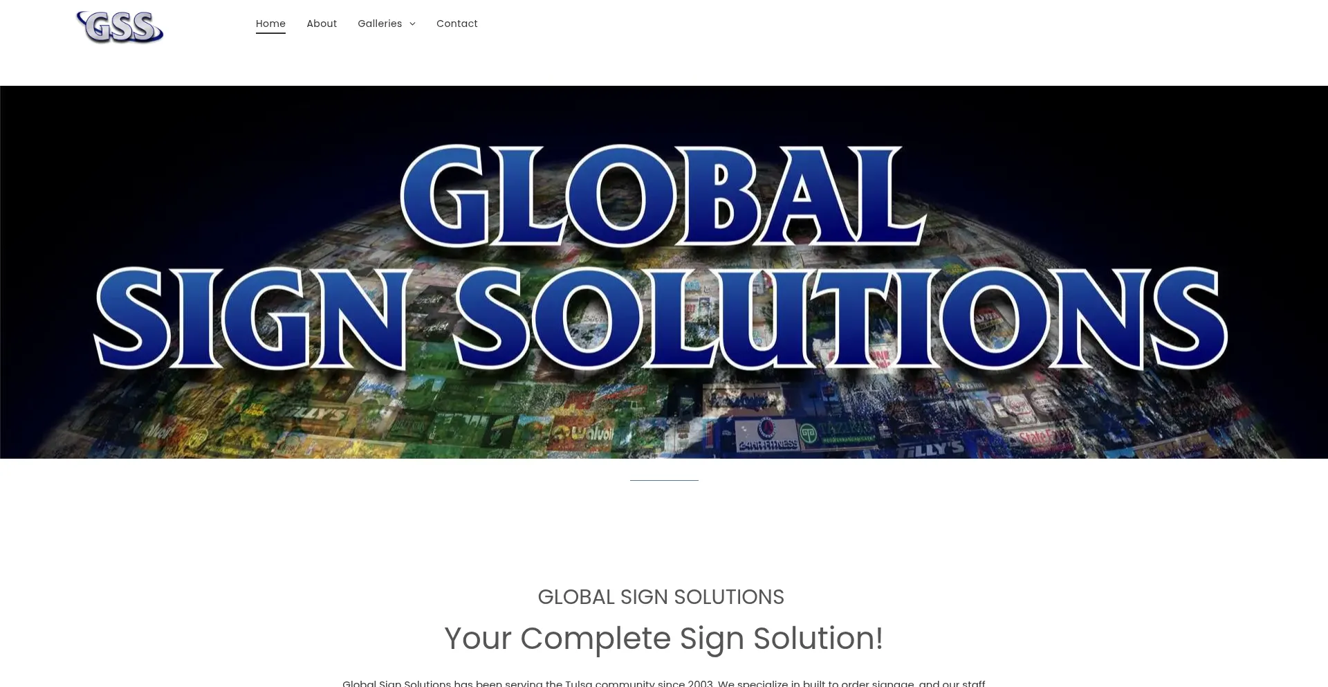 Globalsignsolutions.com Screenshot