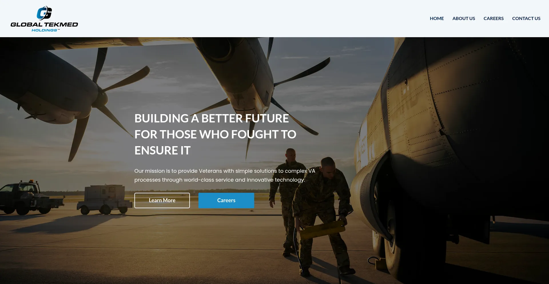 Website screenshot of Globaltekmed.com