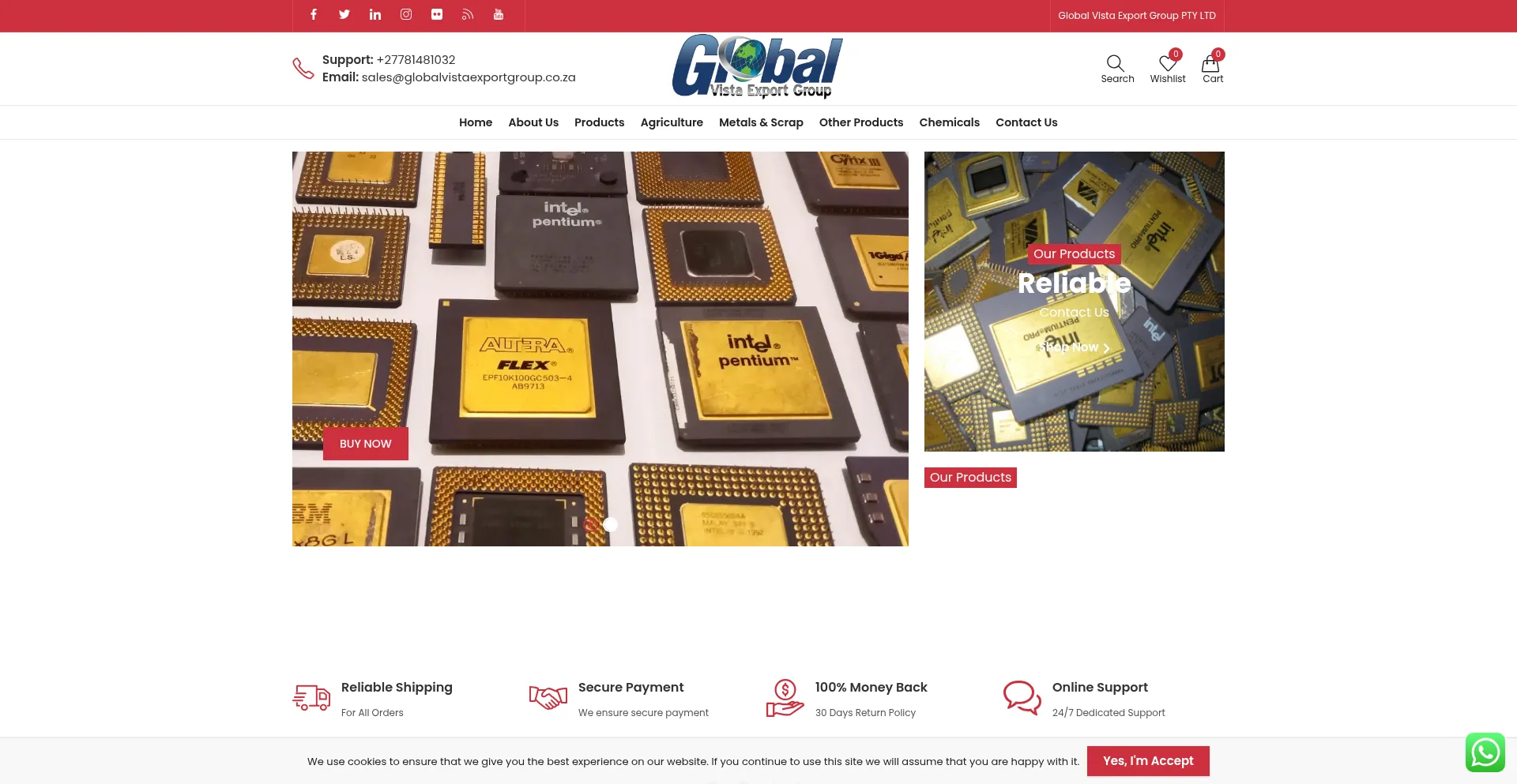 Globalvistaexportgroup.co.za