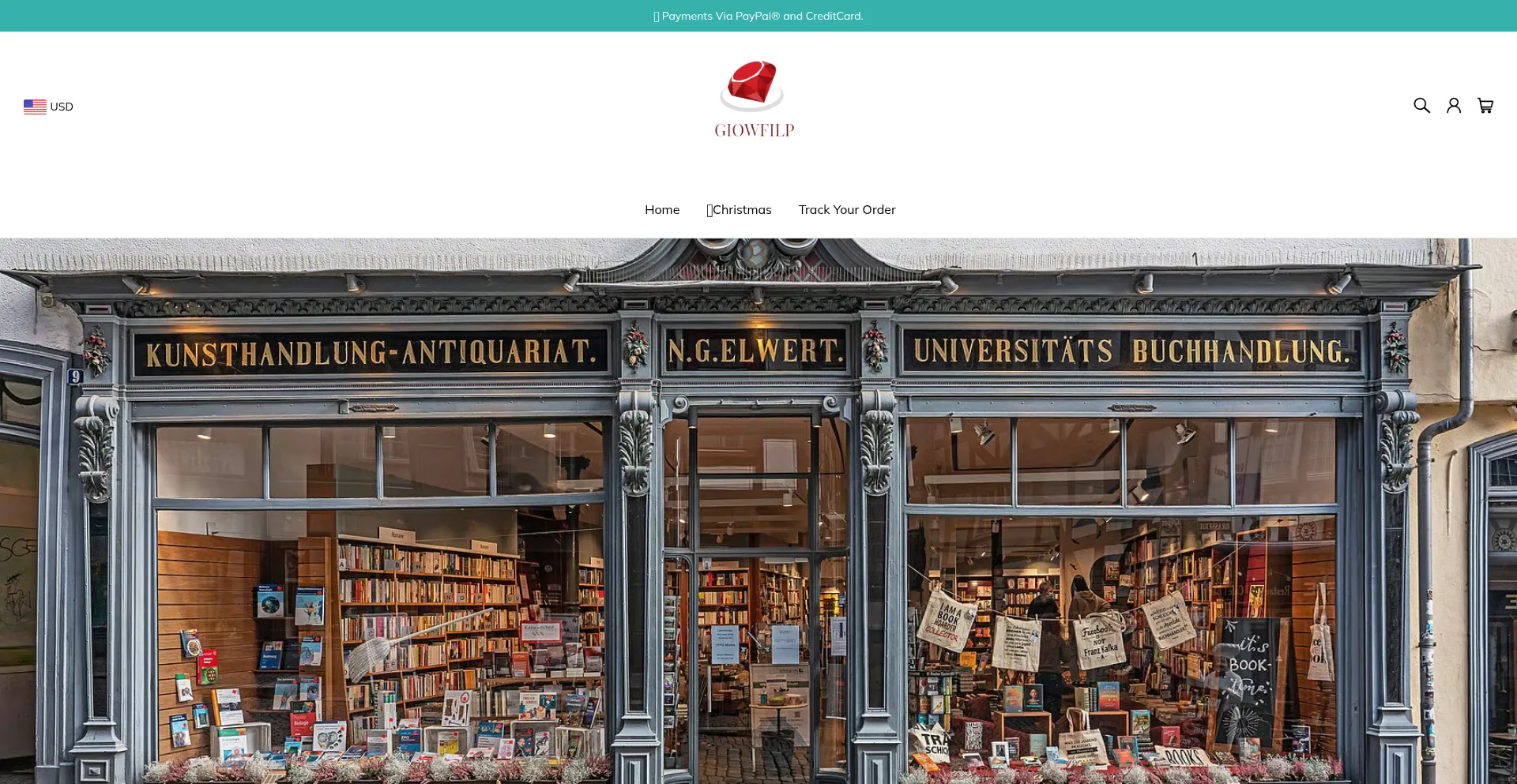 Website screenshot of Glowflip.com
