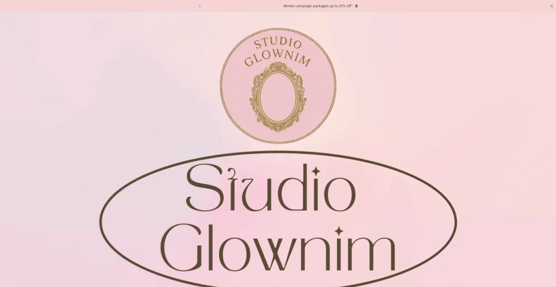 Website screenshot of Glownim.com.au
