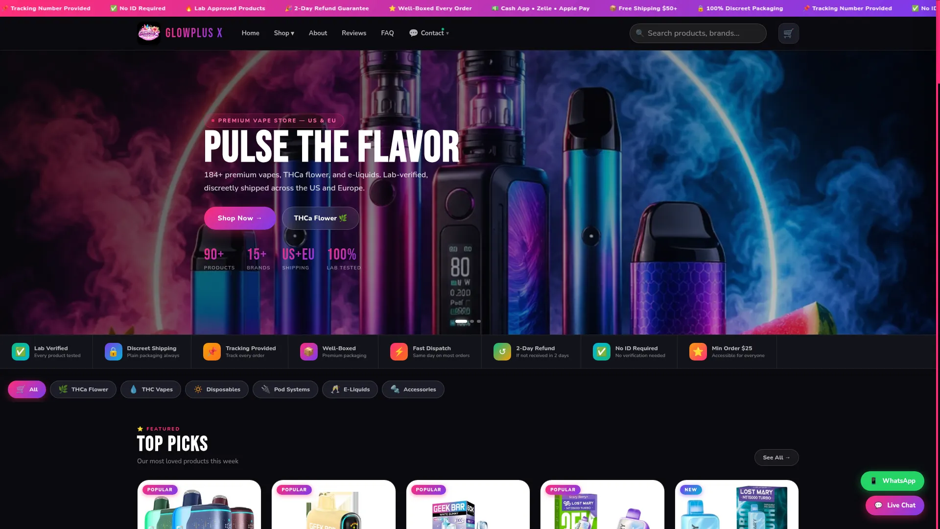 Glowplusx.com