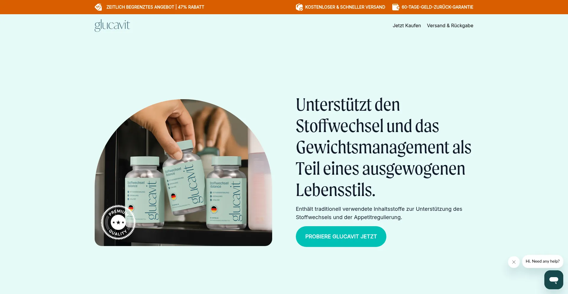 Is Glucavit.com Safe?