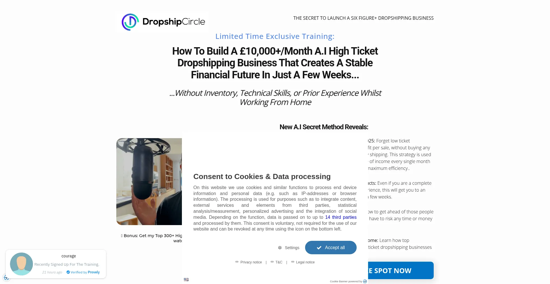 Go.dropshipcircle.com