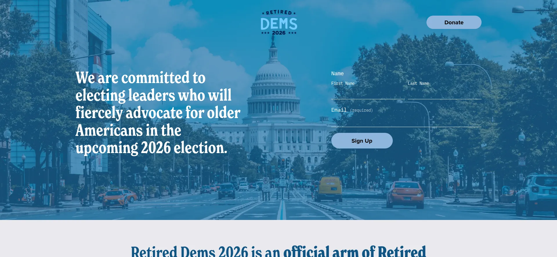 Go.retireddemocrats.org