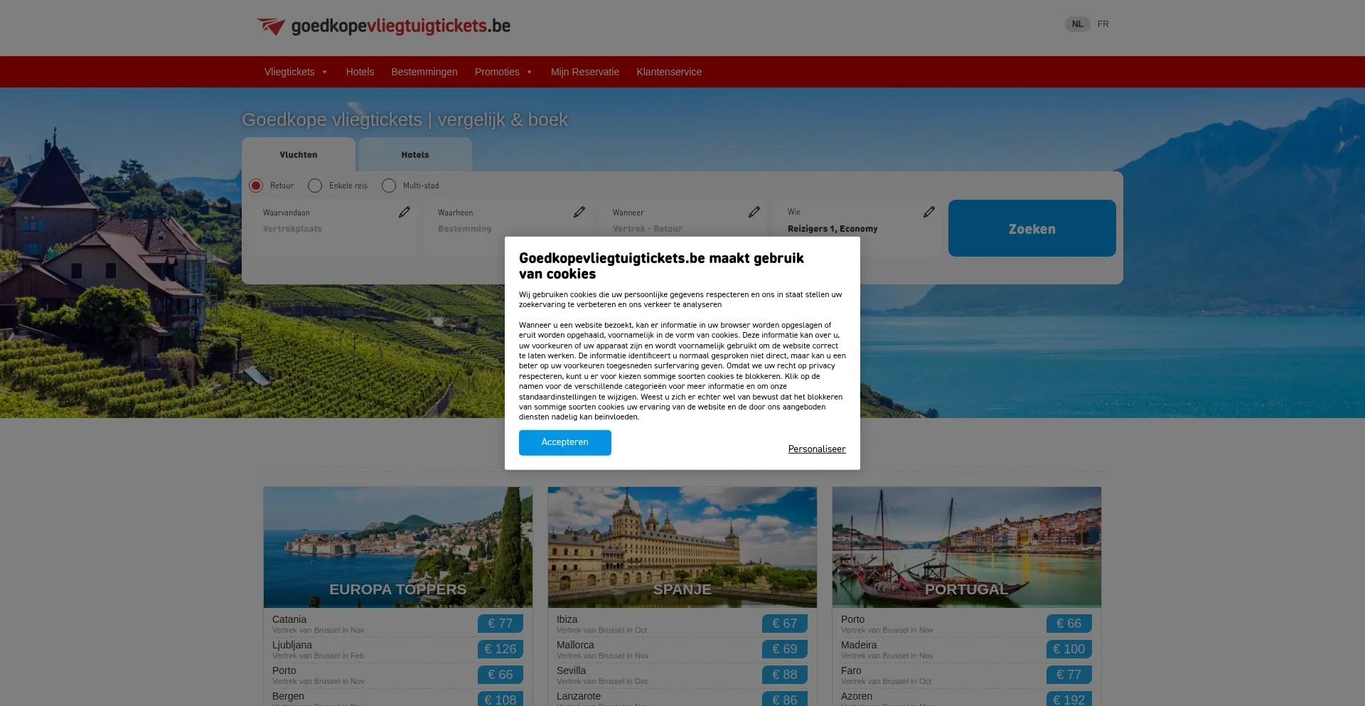 Is Goedkopevliegtuigtickets.be Safe?